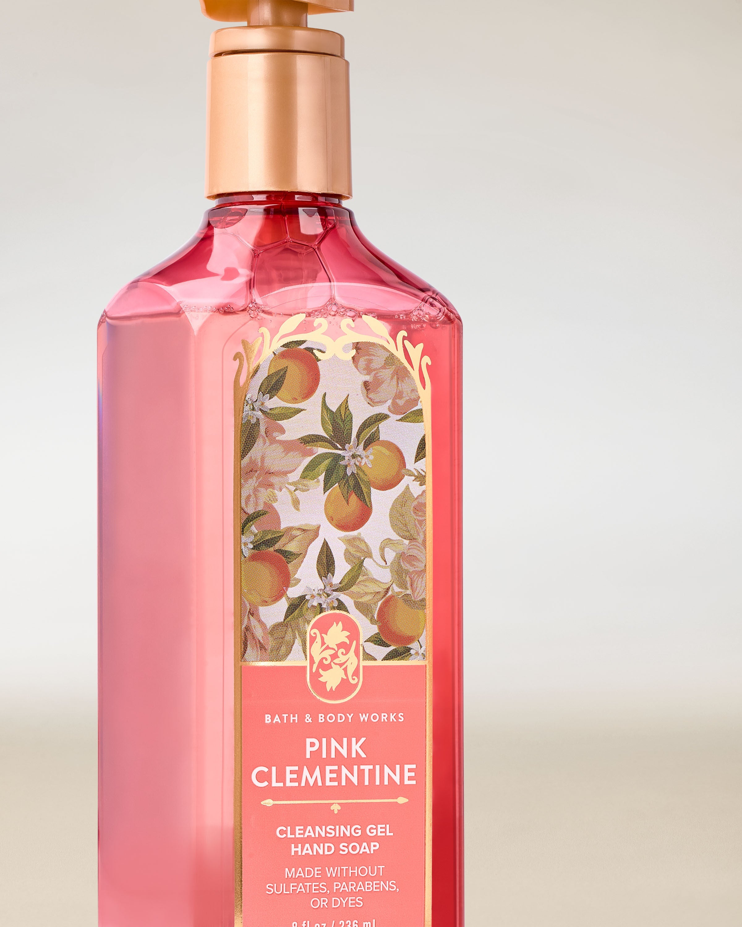 Pink Clementine Cleansing Gel Hand Soap